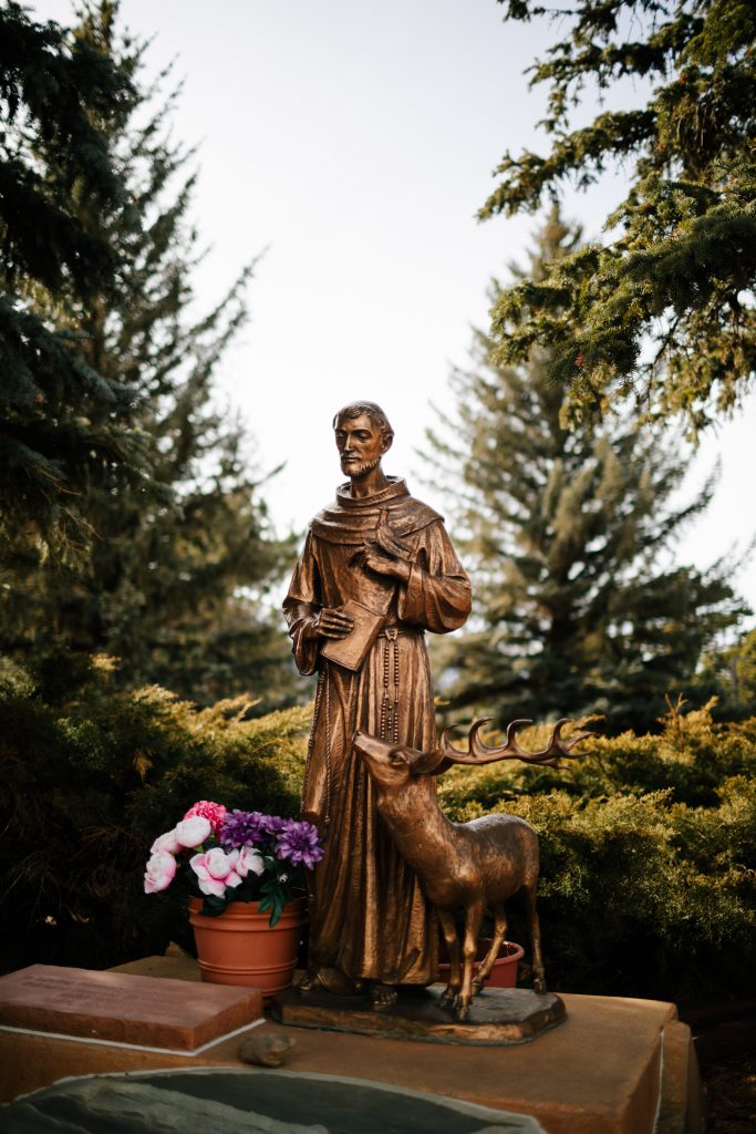 saint francis statue