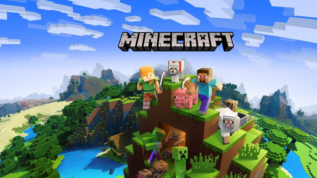 minecraft game cover art